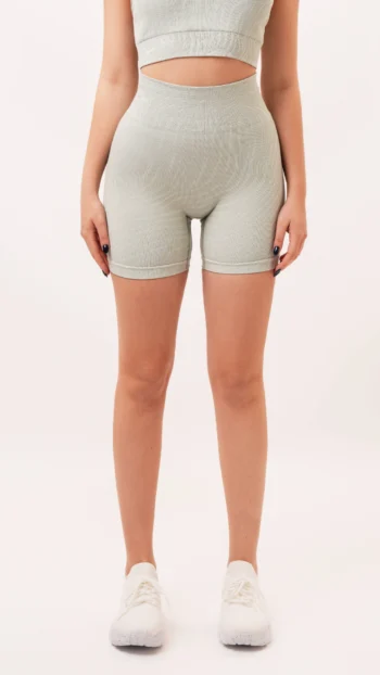 ZOE Seamless Lifting Shorts | Grey Zebra