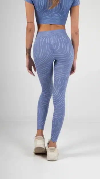 ZOE Seamless Lifting Leggings | Grey Zebra