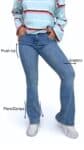 Jeans Flare Denim